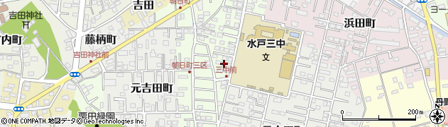 茨城県水戸市朝日町2899周辺の地図