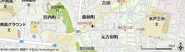 茨城県水戸市元吉田町2973周辺の地図
