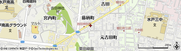 茨城県水戸市元吉田町2972周辺の地図