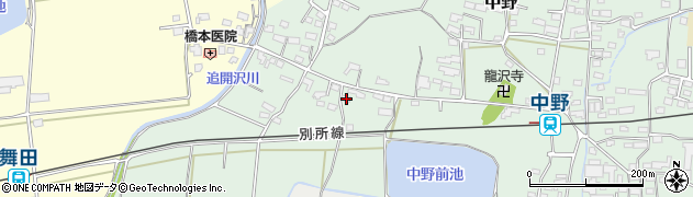 長野県上田市中野914周辺の地図