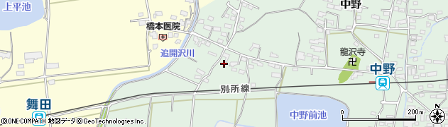 長野県上田市中野933周辺の地図