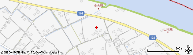 茨城県水戸市中大野475周辺の地図