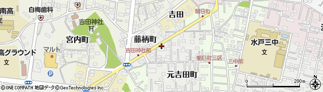 茨城県水戸市元吉田町2942周辺の地図