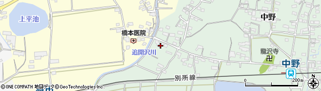 長野県上田市中野940周辺の地図