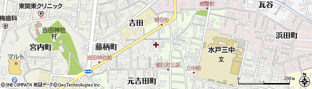 茨城県水戸市元吉田町2948周辺の地図