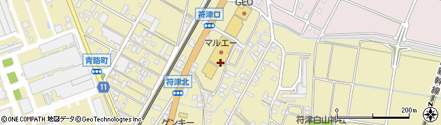 石川県小松市符津町（タ）周辺の地図