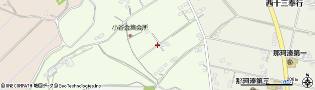 茨城県ひたちなか市小谷金周辺の地図