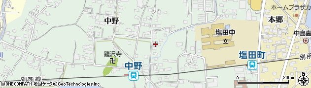 長野県上田市中野395周辺の地図