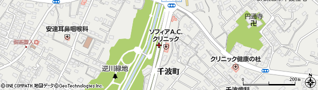新道周辺の地図