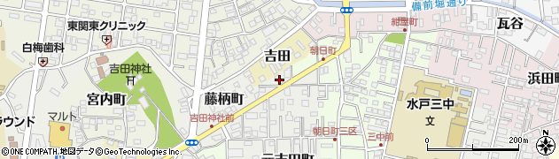 茨城県水戸市元吉田町2937周辺の地図