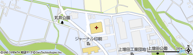 群馬日野自動車本社・前橋テクノセンター周辺の地図