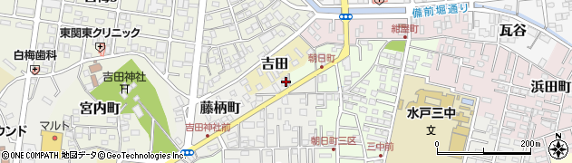 茨城県水戸市元吉田町2936周辺の地図