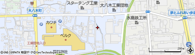 群馬県高崎市大八木町767周辺の地図