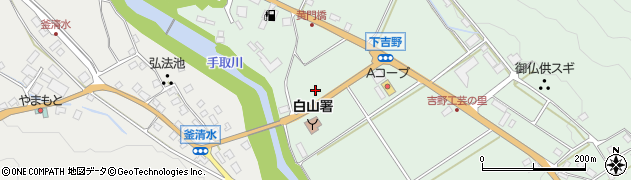 石川県白山市吉野（壬）周辺の地図