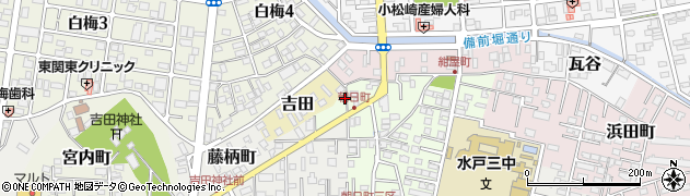 茨城県水戸市朝日町2932周辺の地図