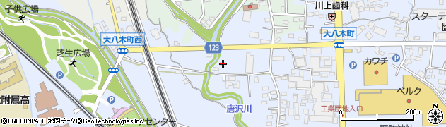 群馬県高崎市大八木町499-4周辺の地図