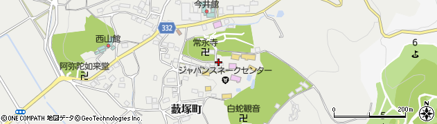 ジャパンスネークセンター周辺の地図