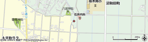 栃木県栃木市沼和田町48周辺の地図