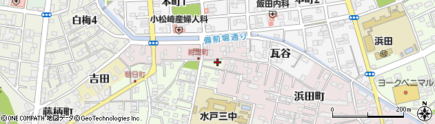 茨城県水戸市朝日町2890周辺の地図