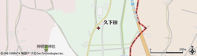 栃木県真岡市久下田99周辺の地図