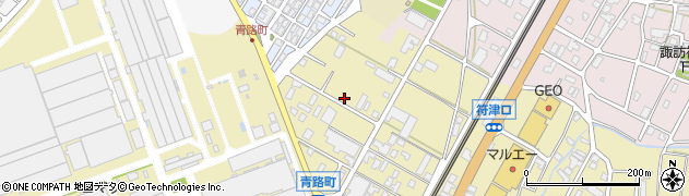 石川県小松市符津町ソ周辺の地図
