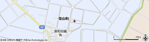 石川県加賀市柴山町（ね）周辺の地図