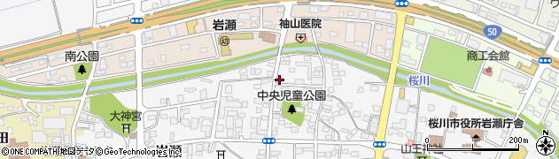 永井理容所周辺の地図
