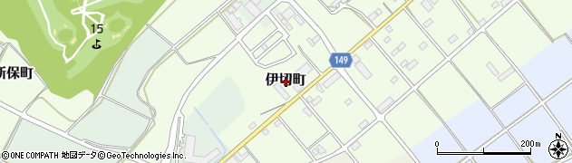 石川県加賀市伊切町（ケ）周辺の地図