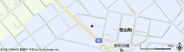 石川県加賀市柴山町よ周辺の地図