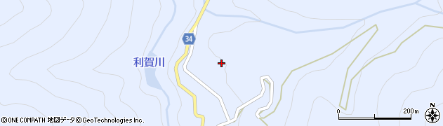 富山県南砺市利賀村大勘場666周辺の地図