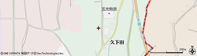 栃木県真岡市久下田177周辺の地図
