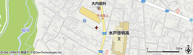 水戸緑岡郵便局 ＡＴＭ周辺の地図