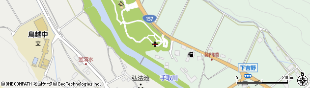 石川県白山市吉野ト周辺の地図