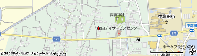 長野県上田市中野314周辺の地図