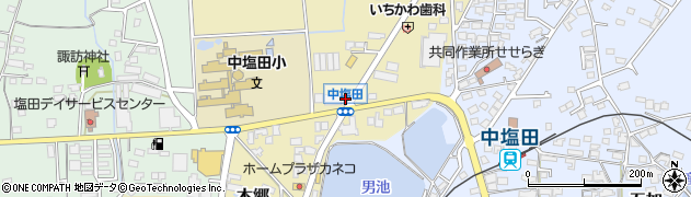 ニッケン・アカデミー　上田中塩田教室周辺の地図