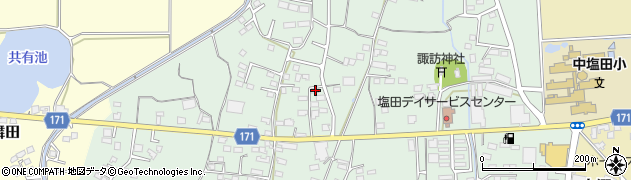 長野県上田市中野638周辺の地図