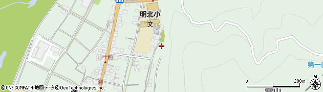 長野県安曇野市明科東川手潮1352周辺の地図