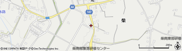 栃木県下野市柴540周辺の地図