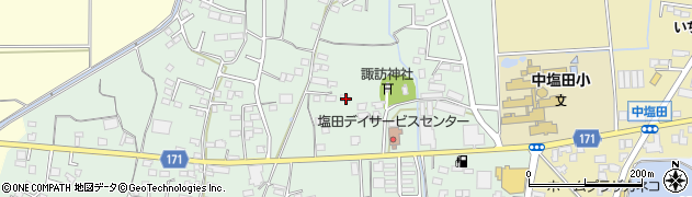 長野県上田市中野304周辺の地図