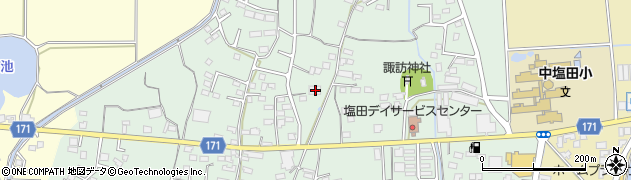 長野県上田市中野330周辺の地図