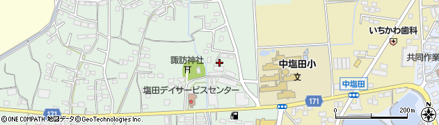 長野県上田市中野113周辺の地図