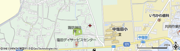 長野県上田市中野112周辺の地図