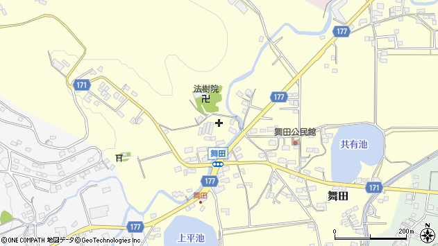 〒386-1326 長野県上田市舞田の地図