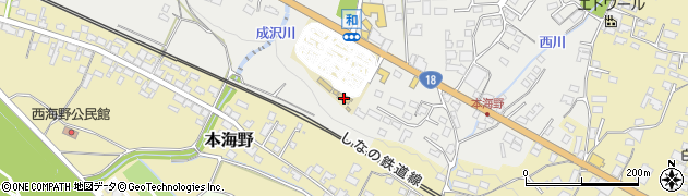 長野県東御市和1506周辺の地図