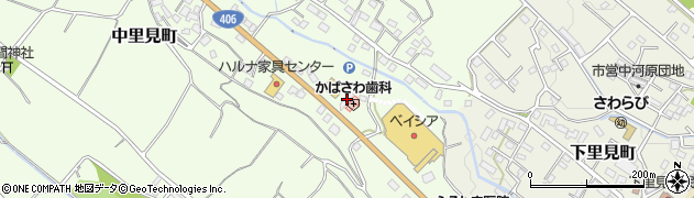高崎信用金庫室田支店里見出張所周辺の地図
