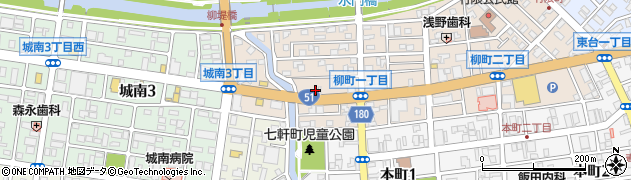 有限会社笹島商店周辺の地図