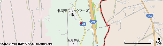 栃木県真岡市久下田309周辺の地図