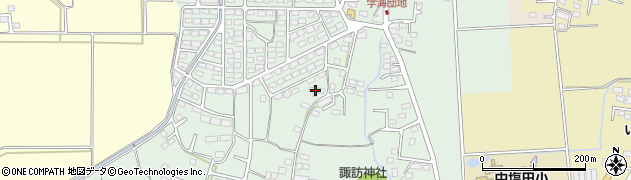 長野県上田市中野253周辺の地図