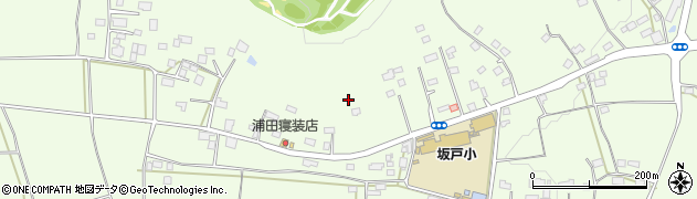 茨城県桜川市西飯岡周辺の地図
