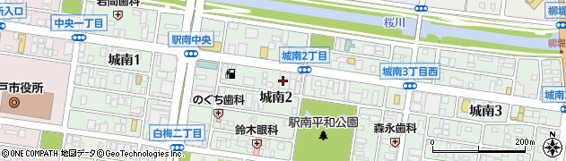 ＪＲ東日本ビルテック株式会社　水戸支店周辺の地図